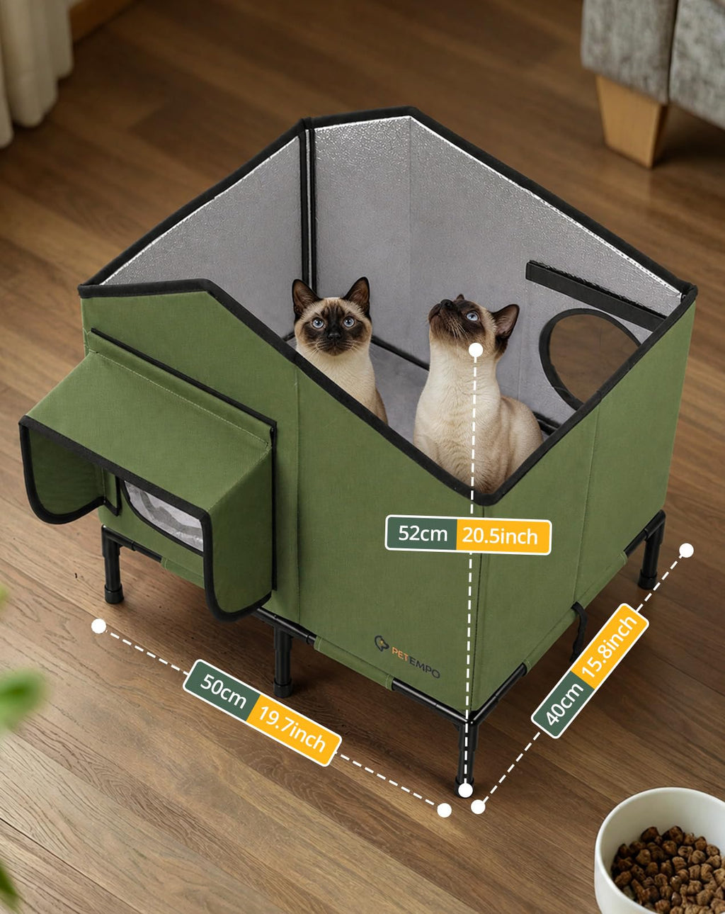 Heated Cat House P23268