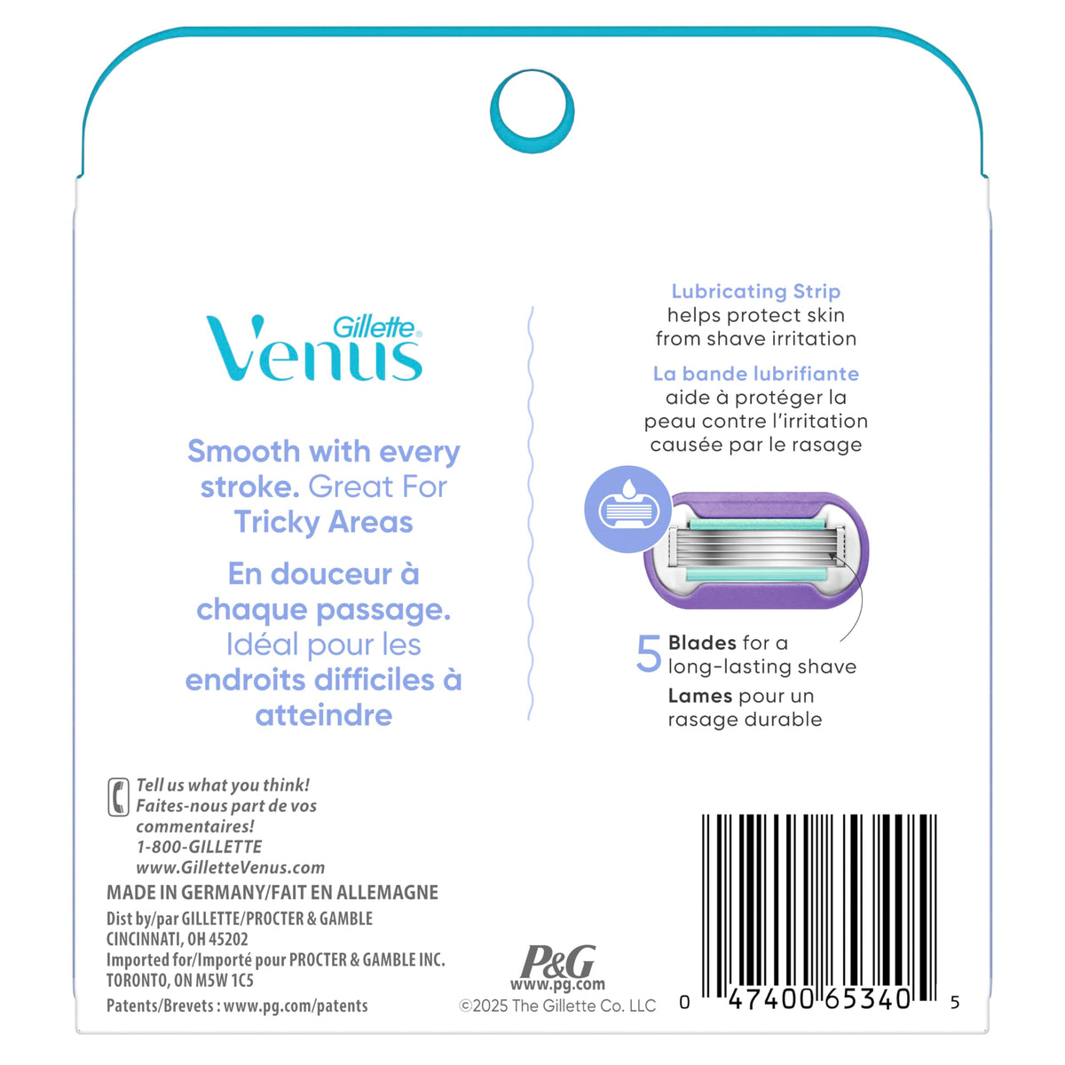 6 Count Womens Razor Blade Refills S717824