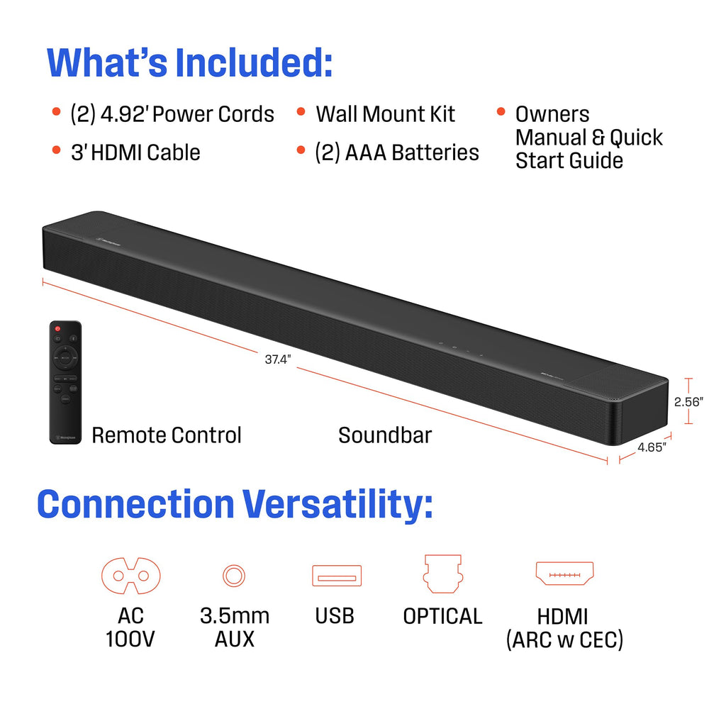 4K 50 Inch TV and 3.1.2 Sound Bar R467