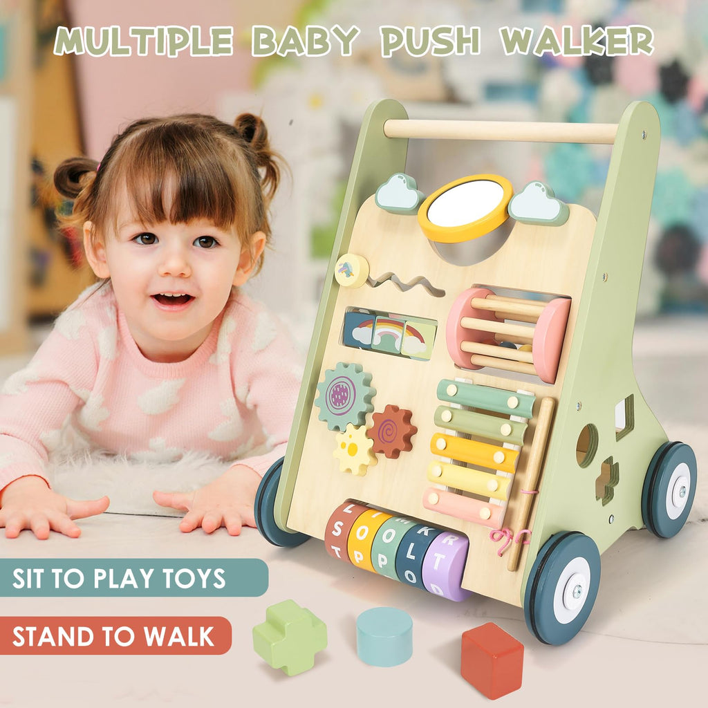 Wooden Baby Push Walker I950832