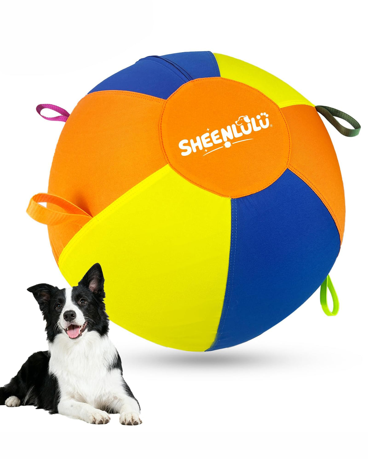 22" Dog Herding Ball with Straps G730514