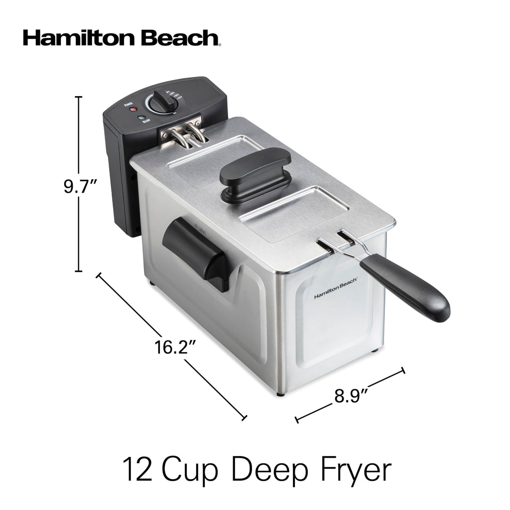 3 Liter Electric Deep Fryer with Basket R980514