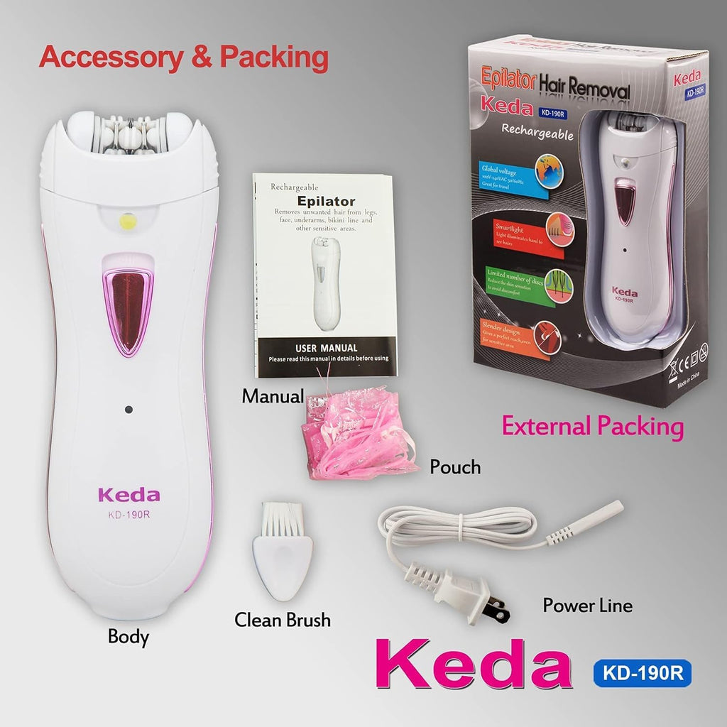 Epilator for Women Face Legs Bikini K8955