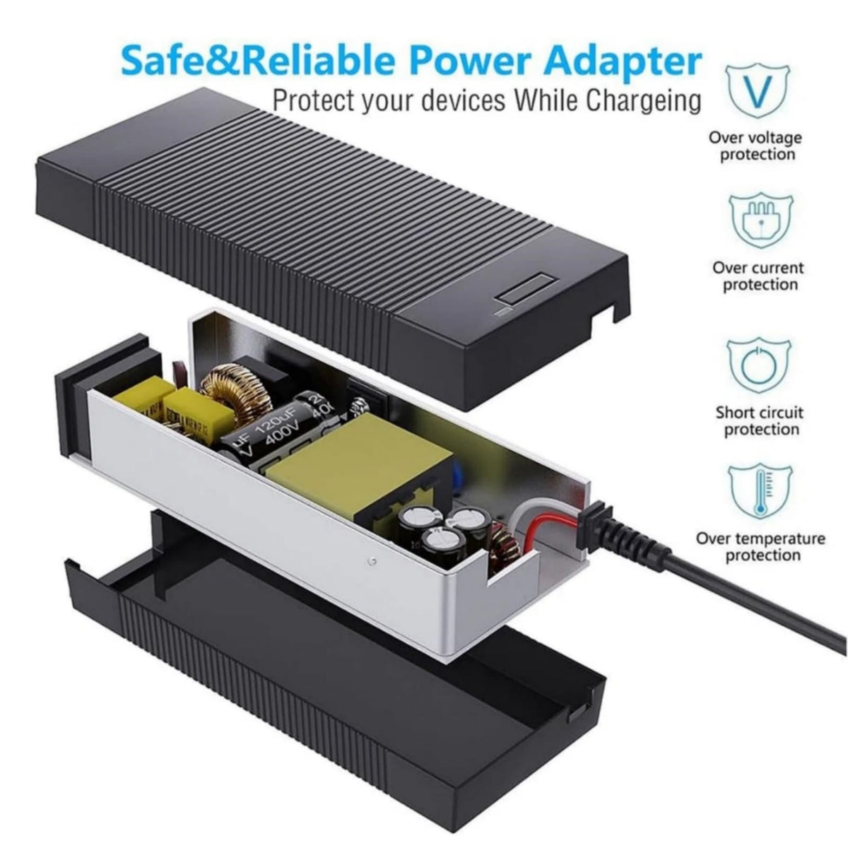 42V 2A/1.5A Universal 5 Plugs Fast Electric Charger for 36V Lithium Battery L48480