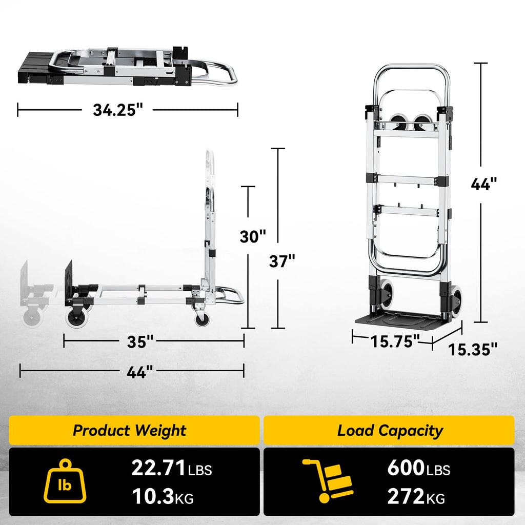 3-in-1 Convertible Dolly Cart C86107