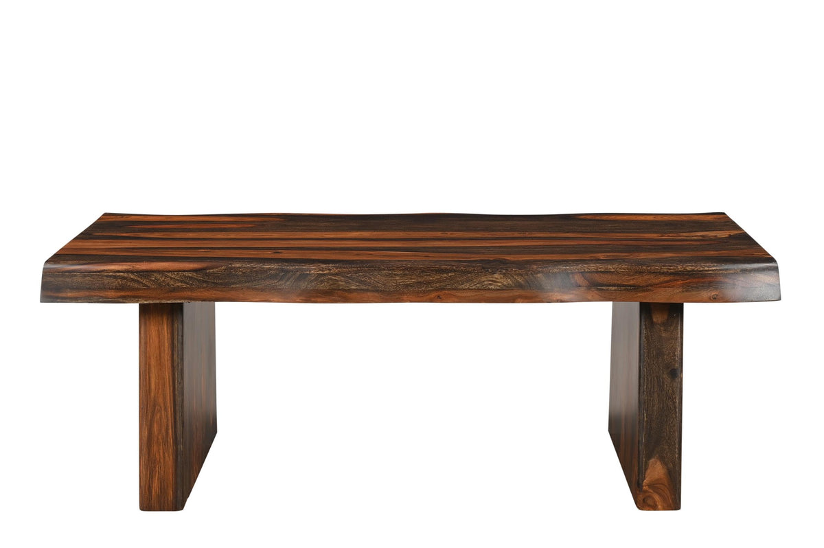 Live Edge Solid Wood Coffee Table U8961