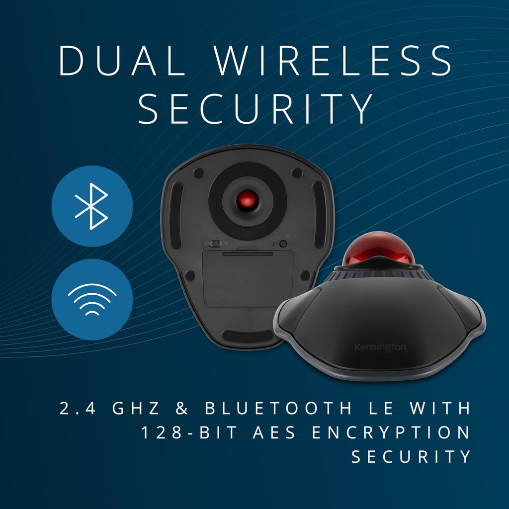 Wireless Trackball with Scroll Ring L3488