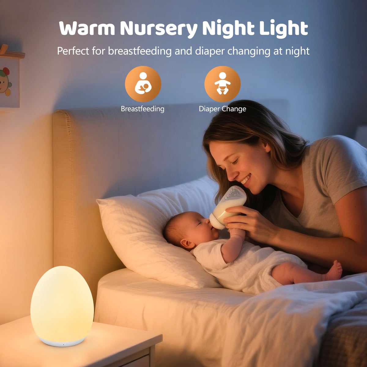 7 Colors Changing Night Light H7115