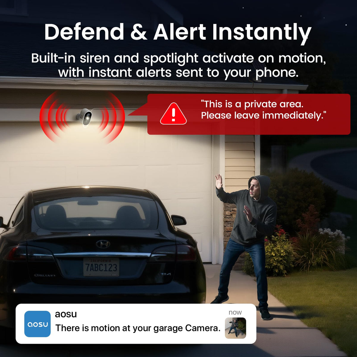2K Solar Security Cameras Wireless Outdoor System M434