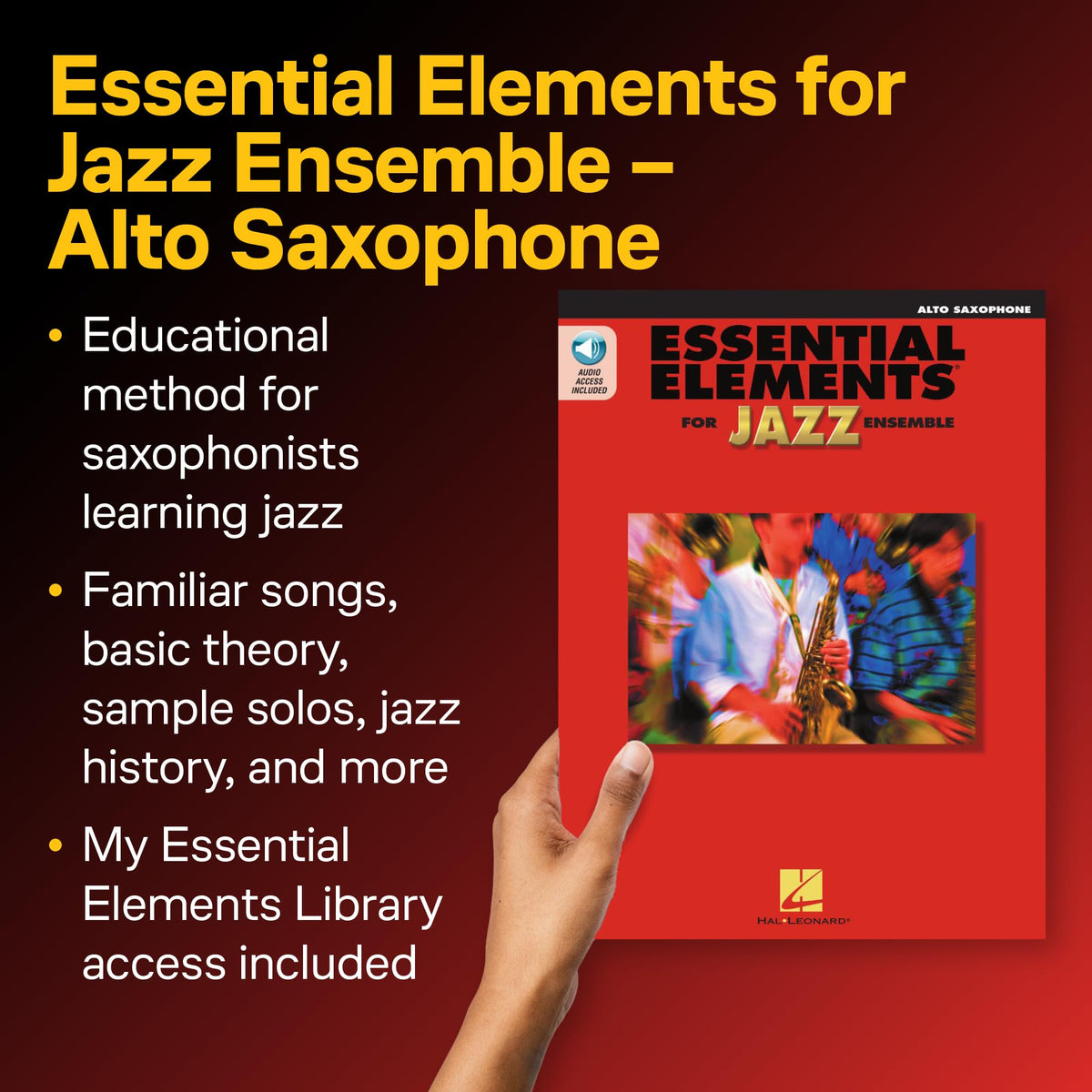 Alto Saxophone Jazz Ensemble Method J23443