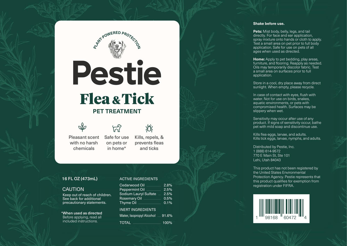 Flea & Tick Treatment for Pets U43058