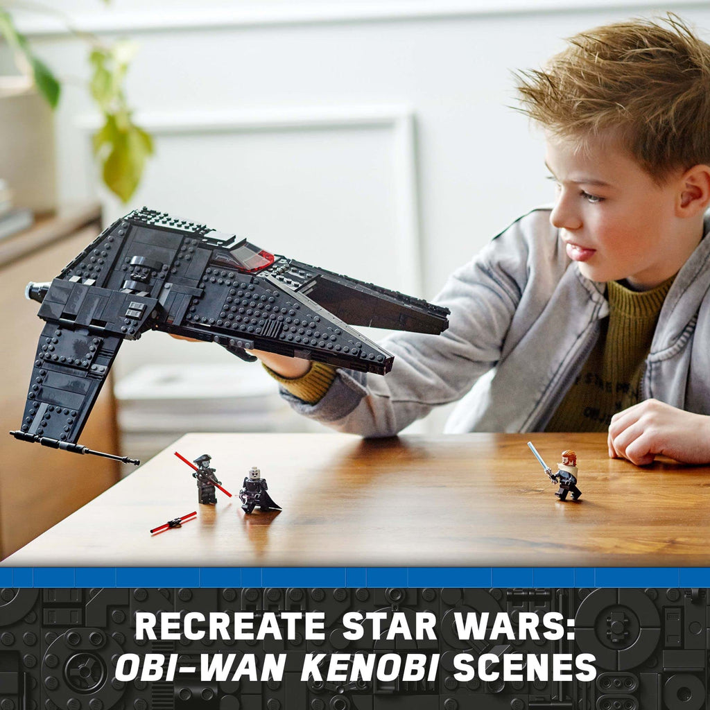 Buildable Toy Starship with Blue and Double-Bladed Red Lightsabers Z528524