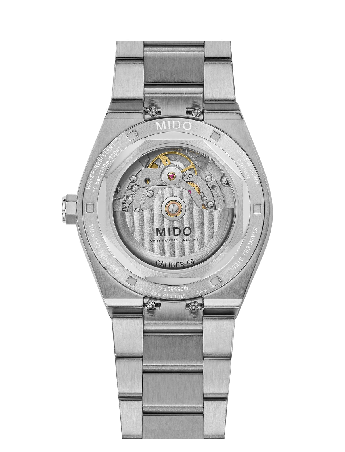 Swiss Automatic Watch for Men 40mm Stainless Steel Case M9303