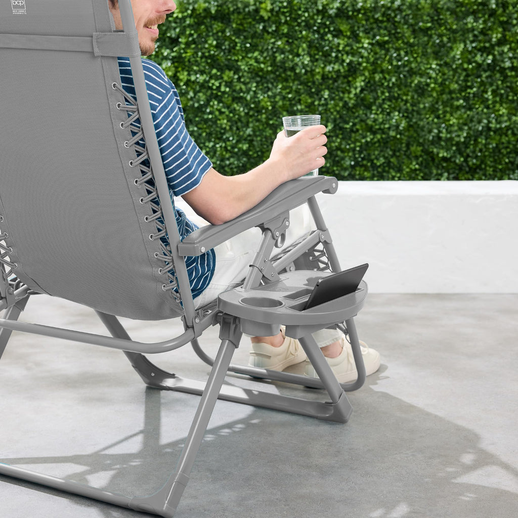 Zero Gravity Chair Recliner Dove Gray O948