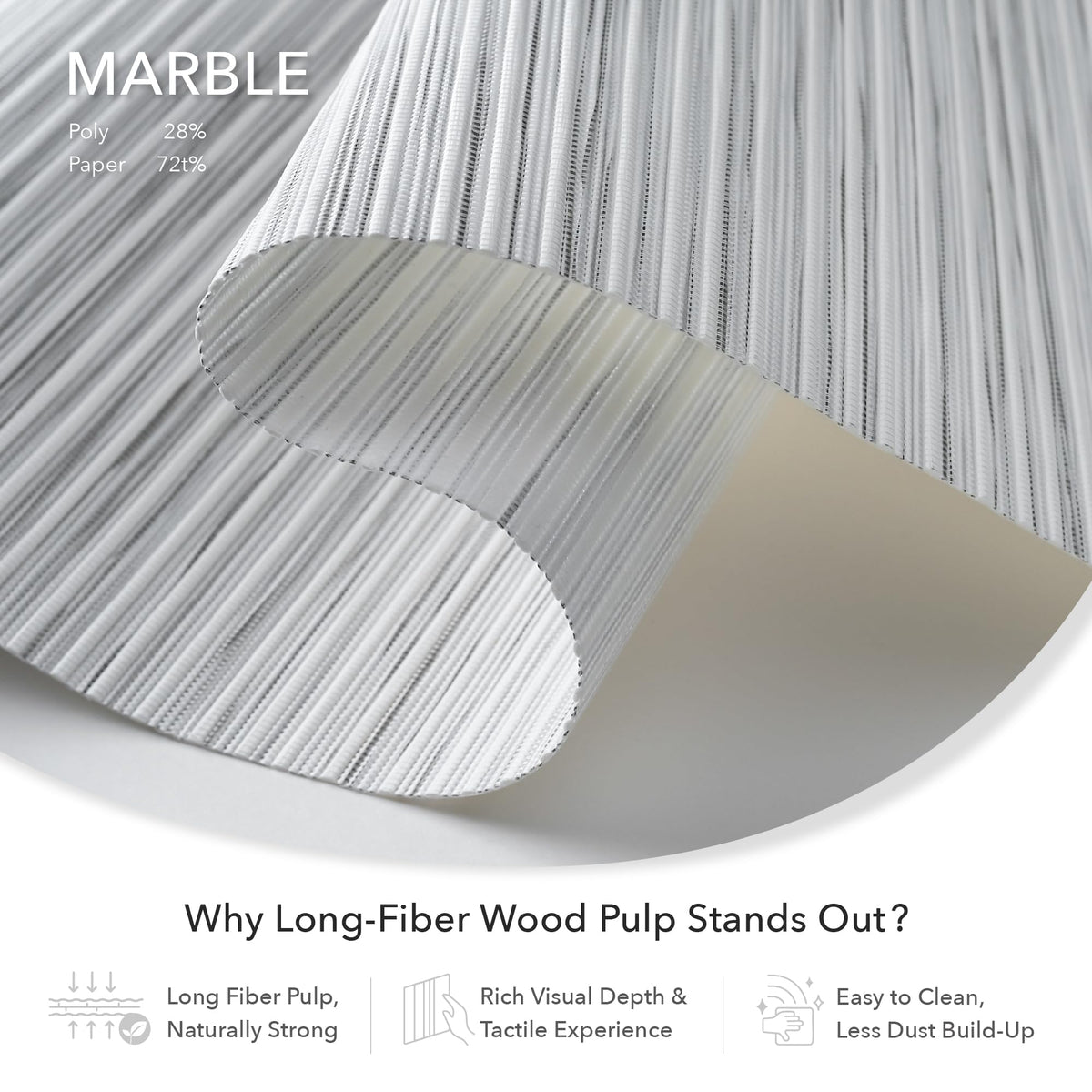 Natural Woven Light Filtering Panel Track Blinds U1348