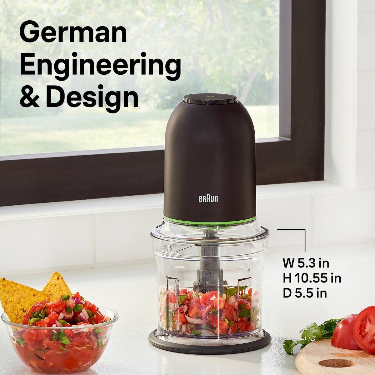 4 Cup Two Speed Pulse Mini Food Processor N9402