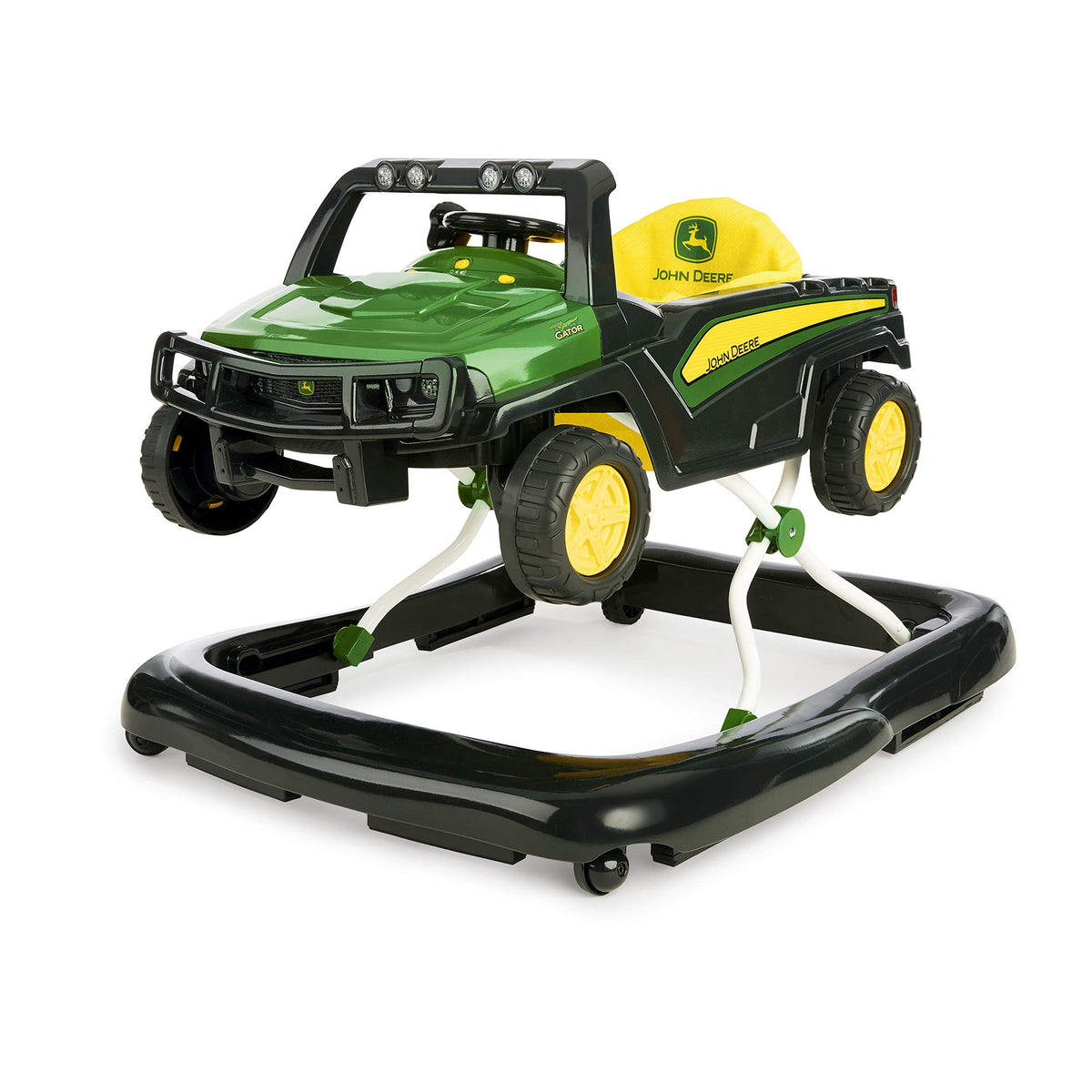 Green Baby Activity Center & Push Walker with Steering Wheel Toy F445516