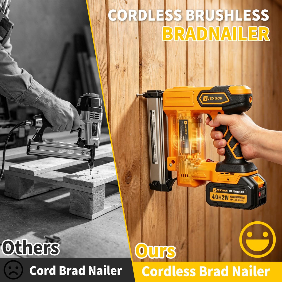 Cordless Nail Gun with Battery F3429
