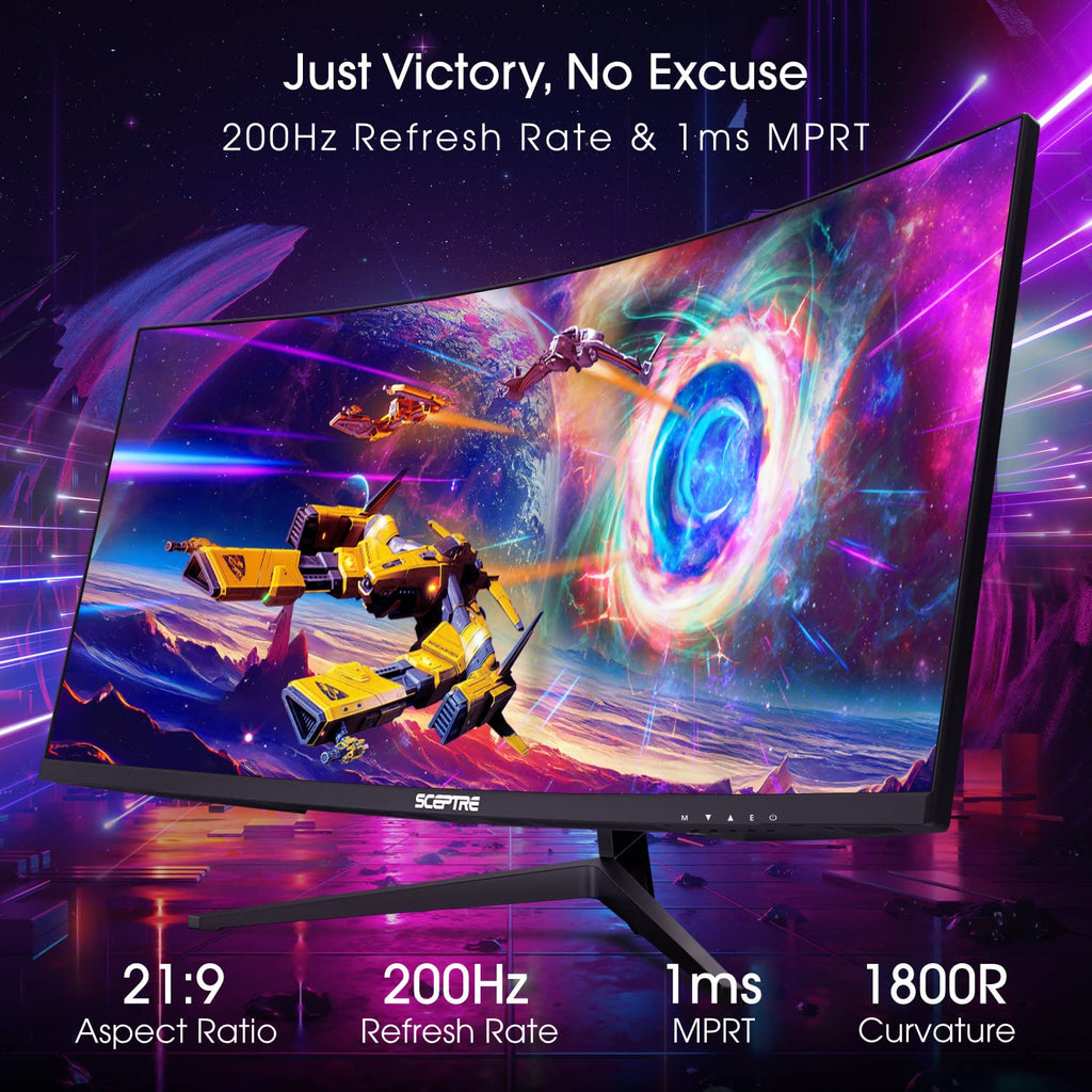 30-inch Curved Ultra Wide Gaming Monitor 200Hz C4051