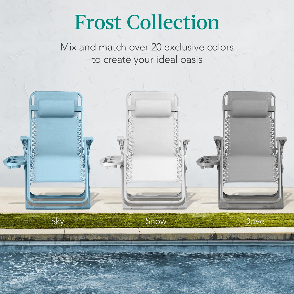 Zero Gravity Chair Recliner Dove Gray O948