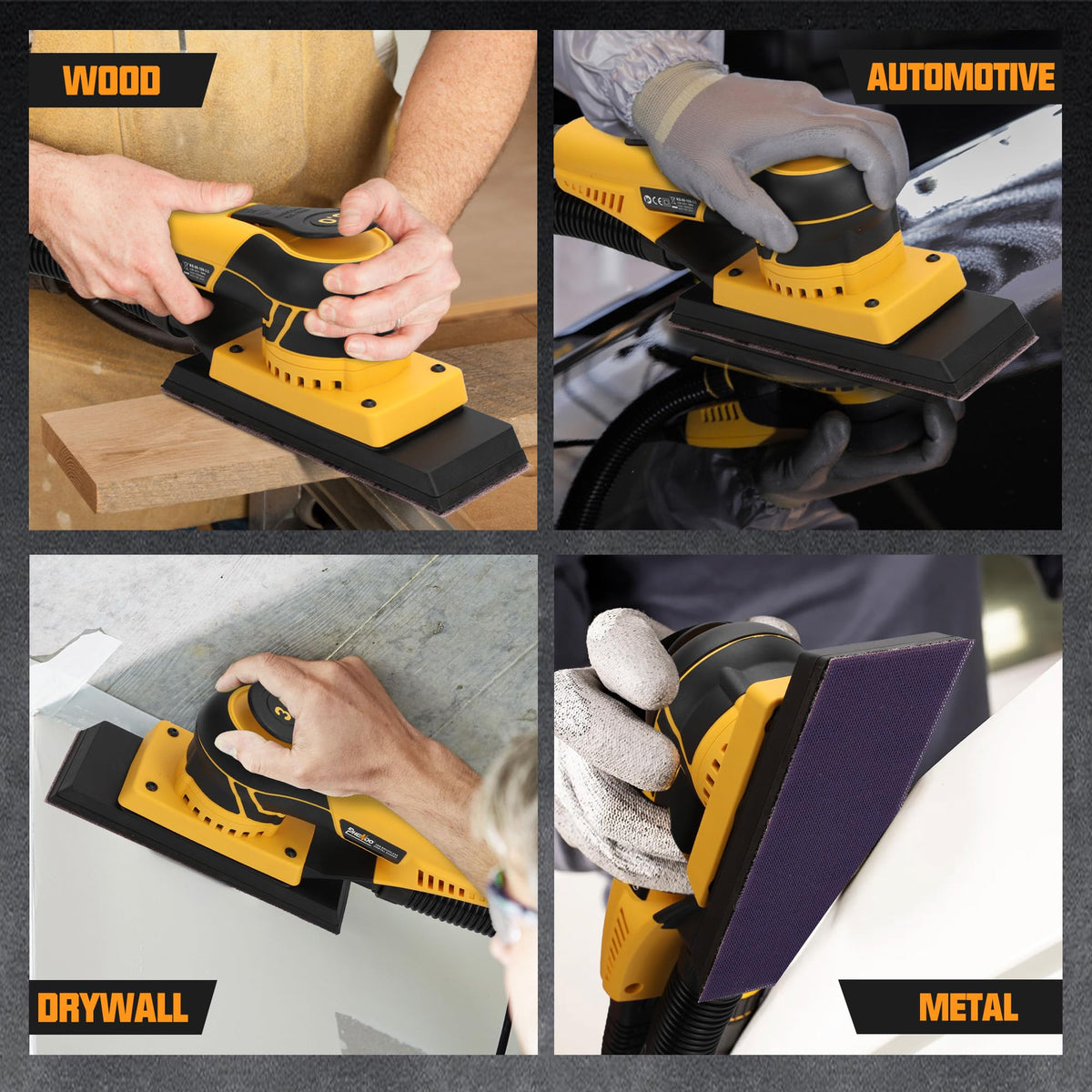 350W 3A Electric Random Orbital Sander T219