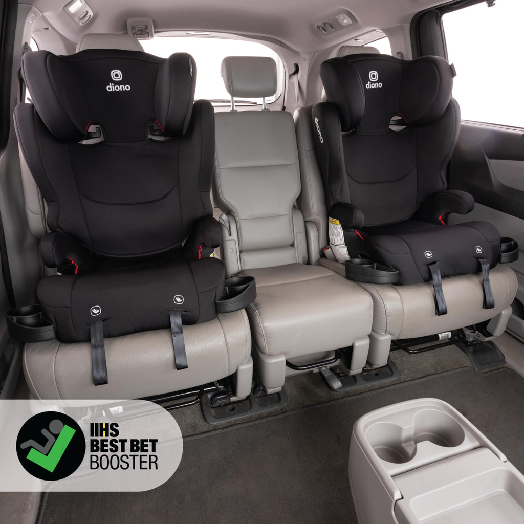 2-in-1 Belt Positioning Booster Seat, Black G4114