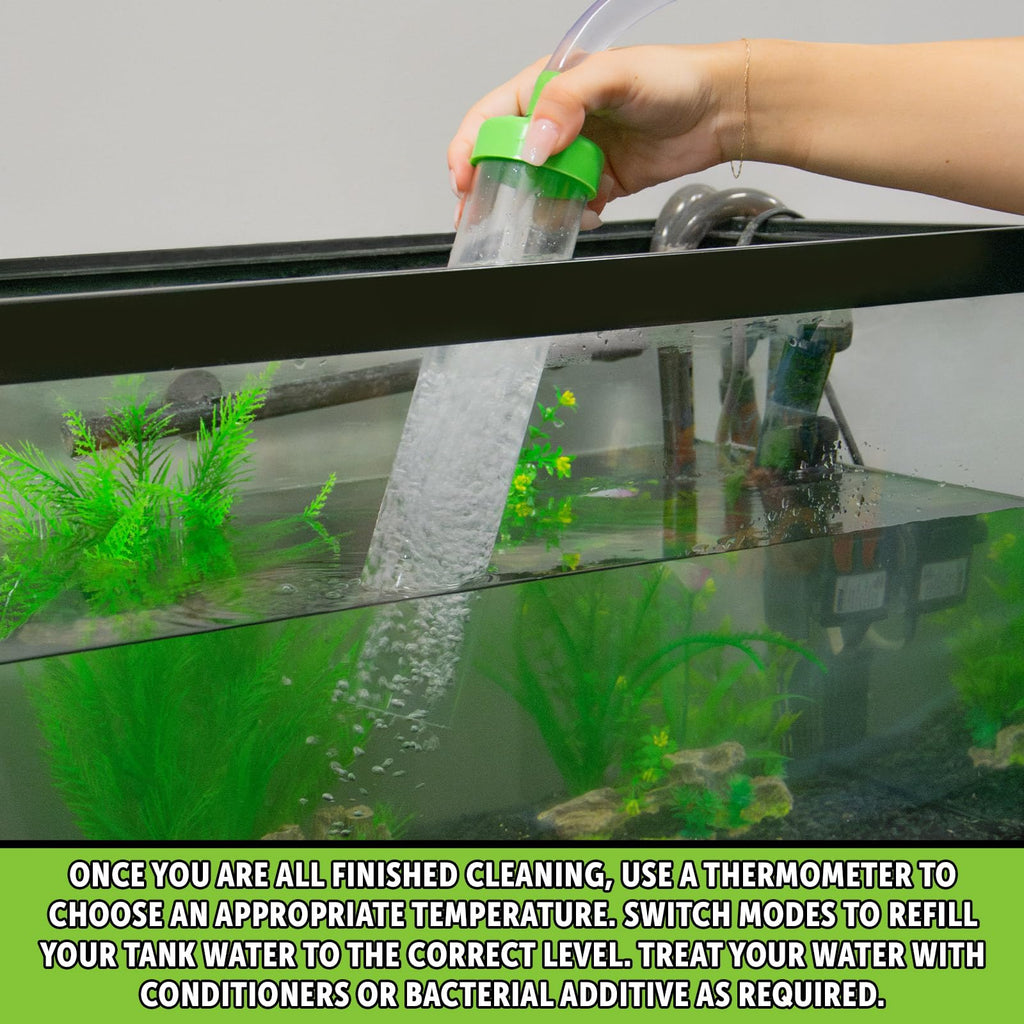 Aquarium Maintenance System, Gravel Cleaner and Water Changer, 25 Foot E488057