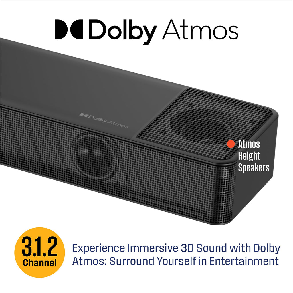 4K 50 Inch TV and 3.1.2 Sound Bar R467