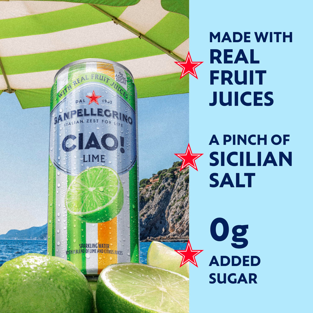 Lime Sparkling Water 24 Pack H425216