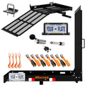 500lb Capacity Trailer Hitch Cargo Carrier with Ramp L3942