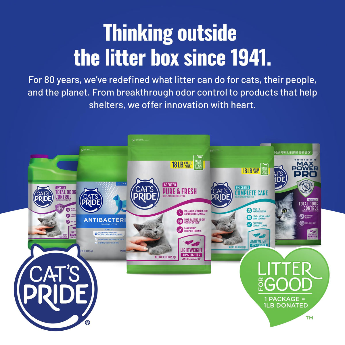 Unscented Clumping Litter 15lb L756