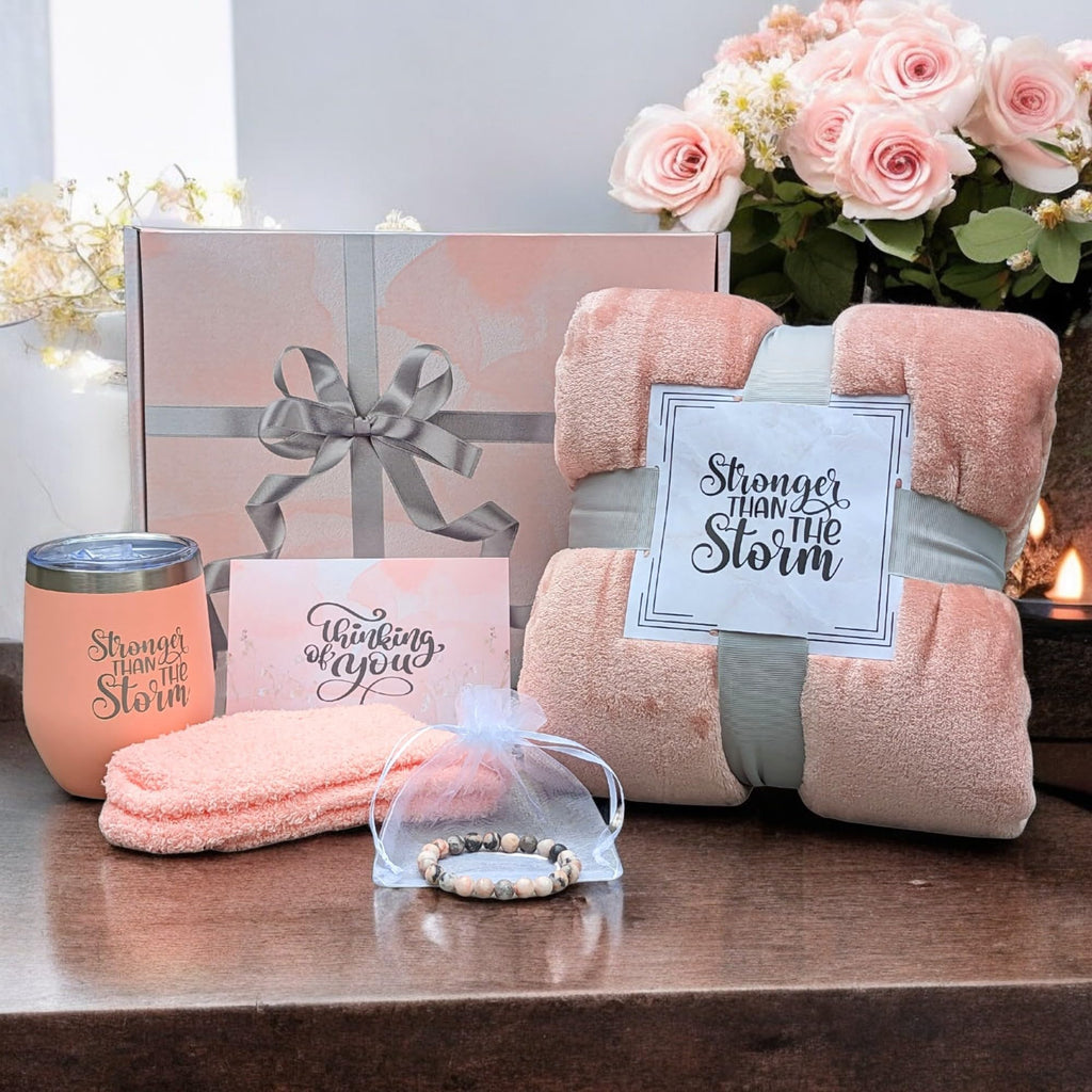 Pink Blanket & Tumbler V800