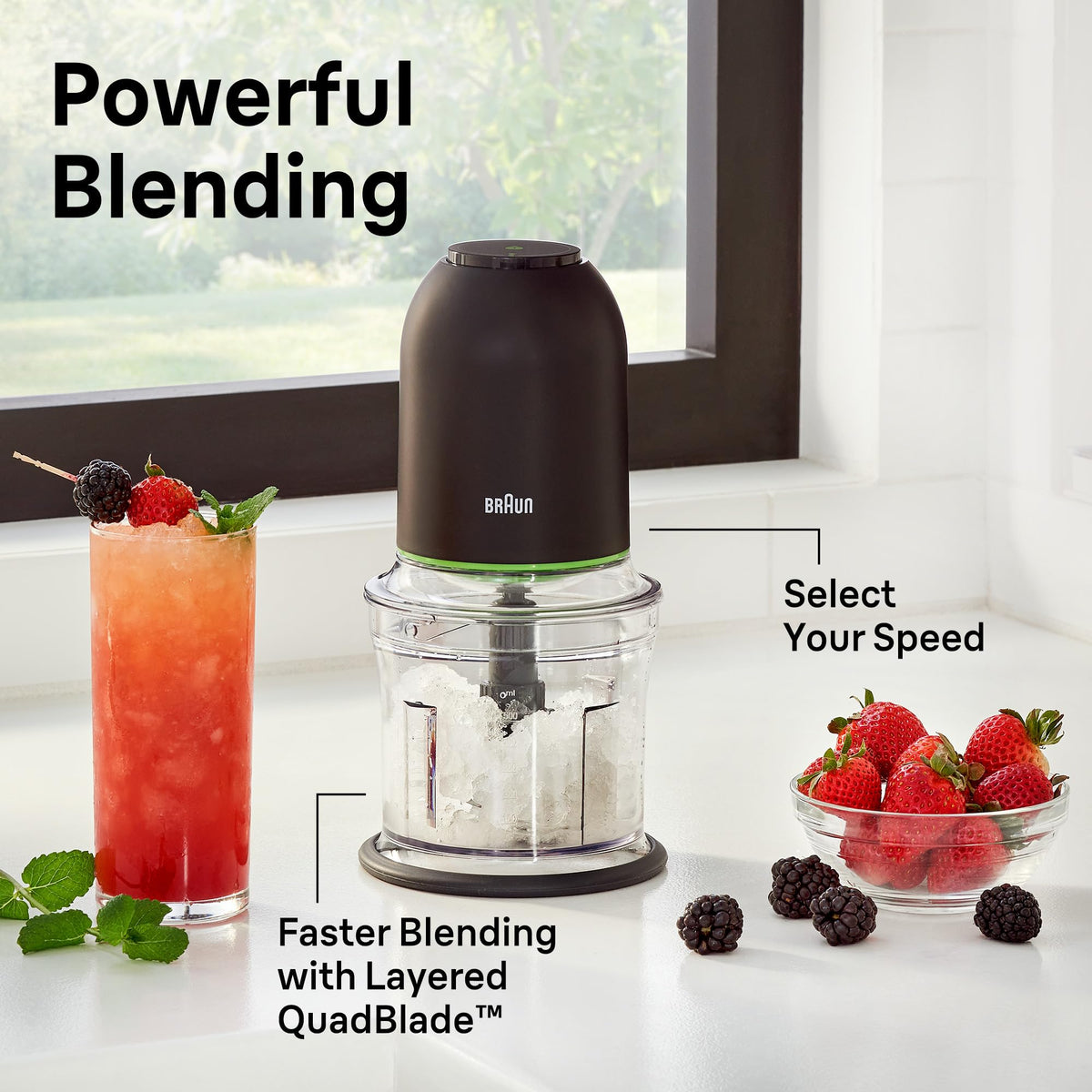 4 Cup Two Speed Pulse Mini Food Processor N9402