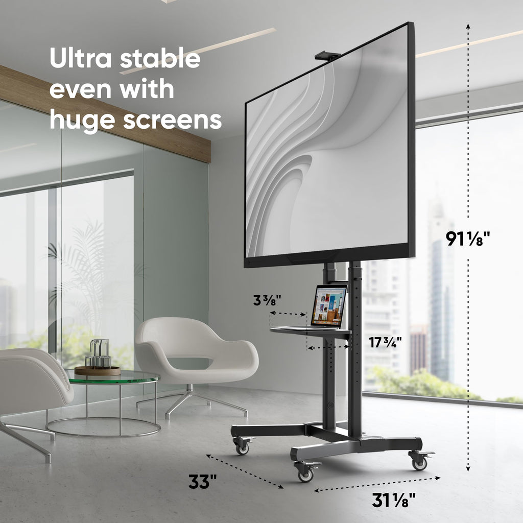 Mobile TV Stand 50-90 Inch Black J6550
