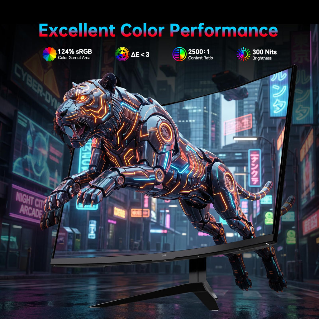 27 Inch 240Hz Curved 2K QHD Gaming Monitor I45049