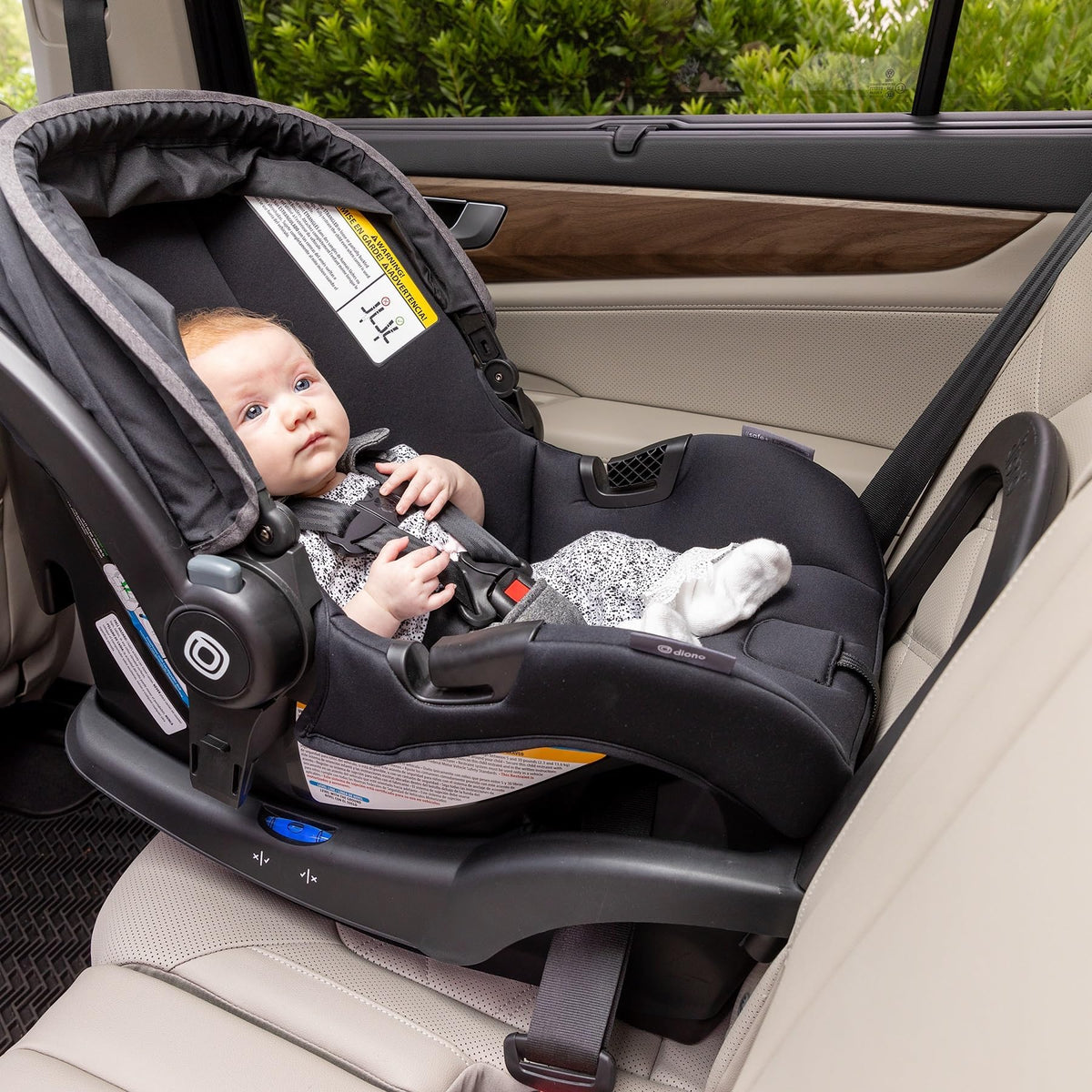 Infant Car Seat and Base, Rear-Facing 4-30lbs, Black J700733