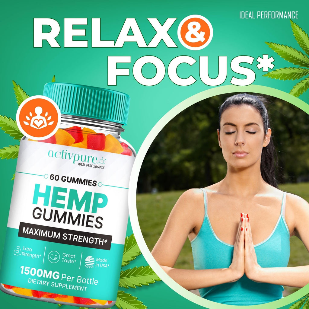 Hemp Gummies 60 Gummies E34009
