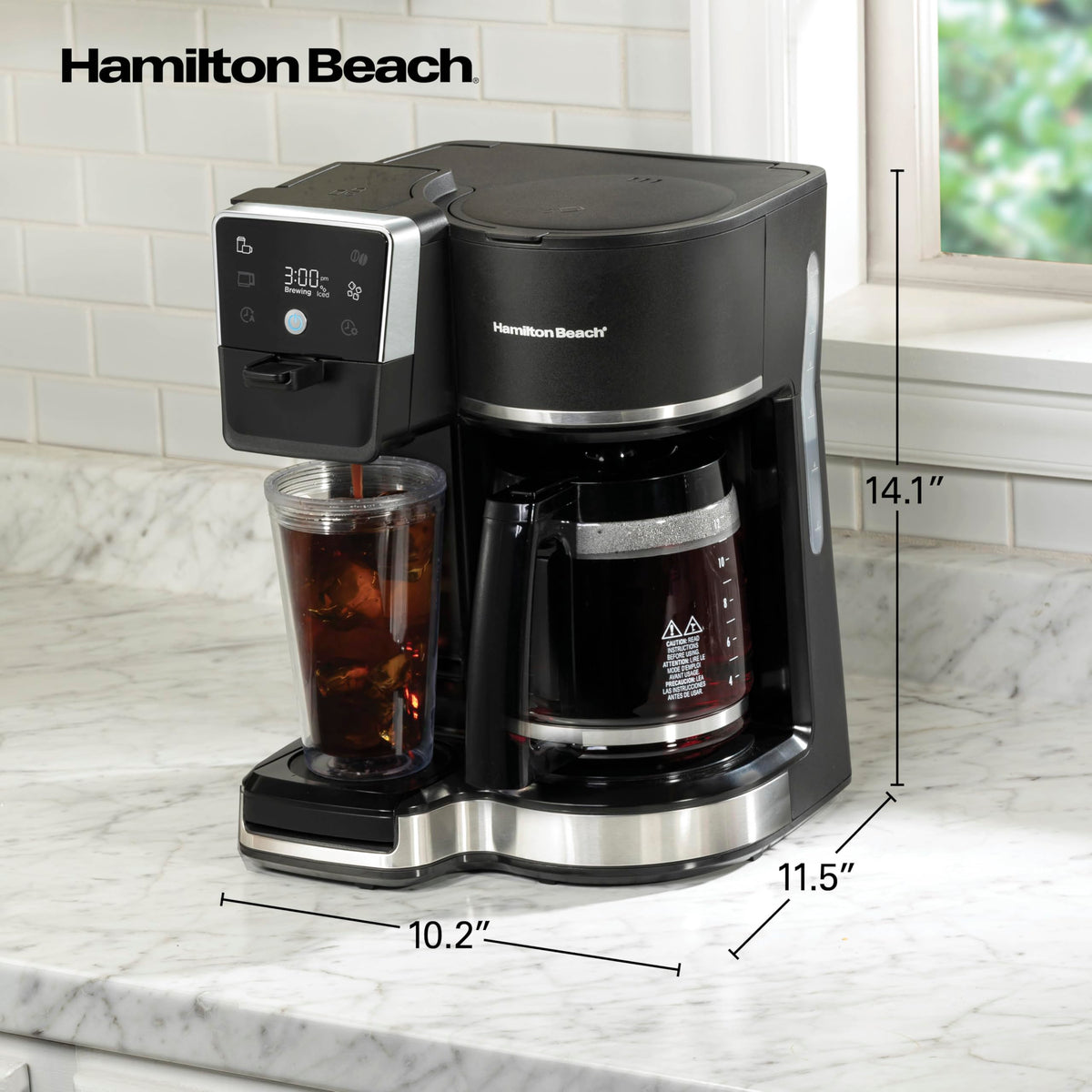 2-Way Drip Coffee Maker & Single Serve Coffee Machine G985897