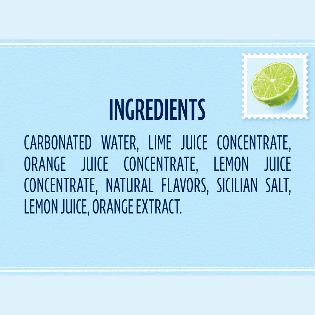 Lime Sparkling Water 24 Pack H425216