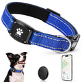 GPS Dog Collar with Tracker, Waterproof, Blue, L M4960