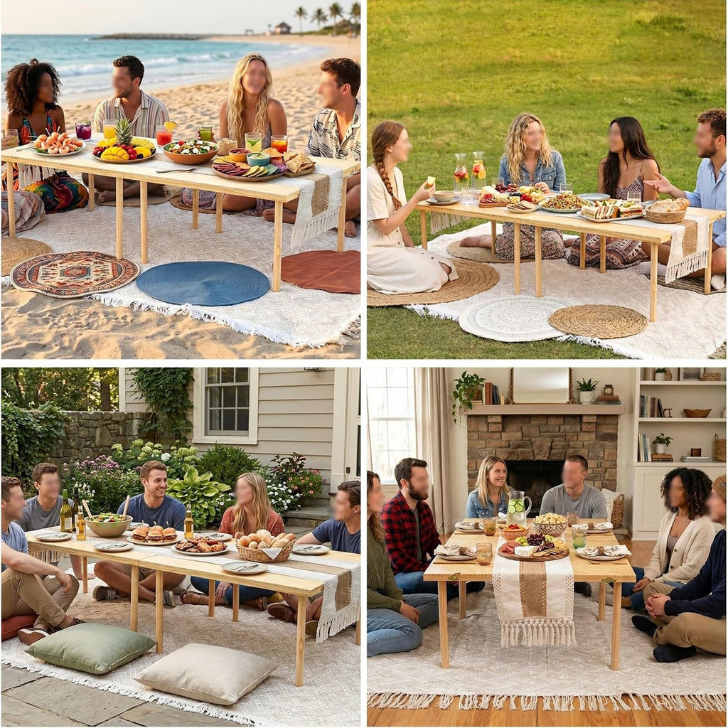 Wood Folding Picnic Table P401