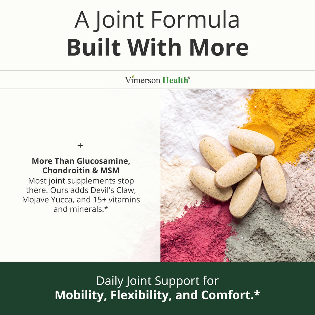 Glucosamine Chondroitin MSM Joint Supplements 60 Tabs M2142