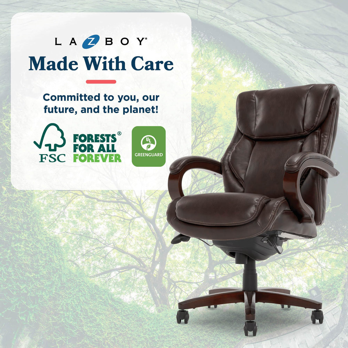Executive Ergonomic Office Chair with Lumbar Support A440