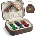 Leather Guitar Pick Case Holder Box Y59144
