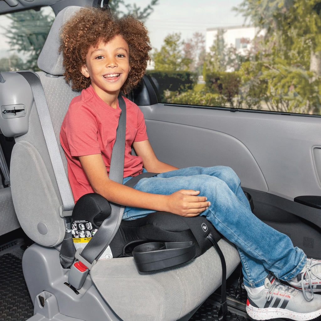 2-in-1 Belt Positioning Booster Seat, Black G4114