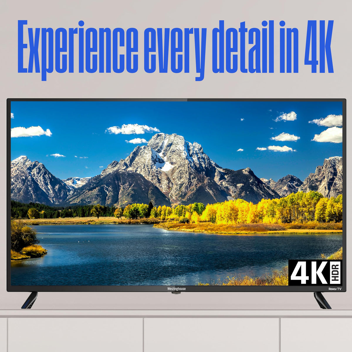 4K 50 Inch TV and 3.1.2 Sound Bar R467