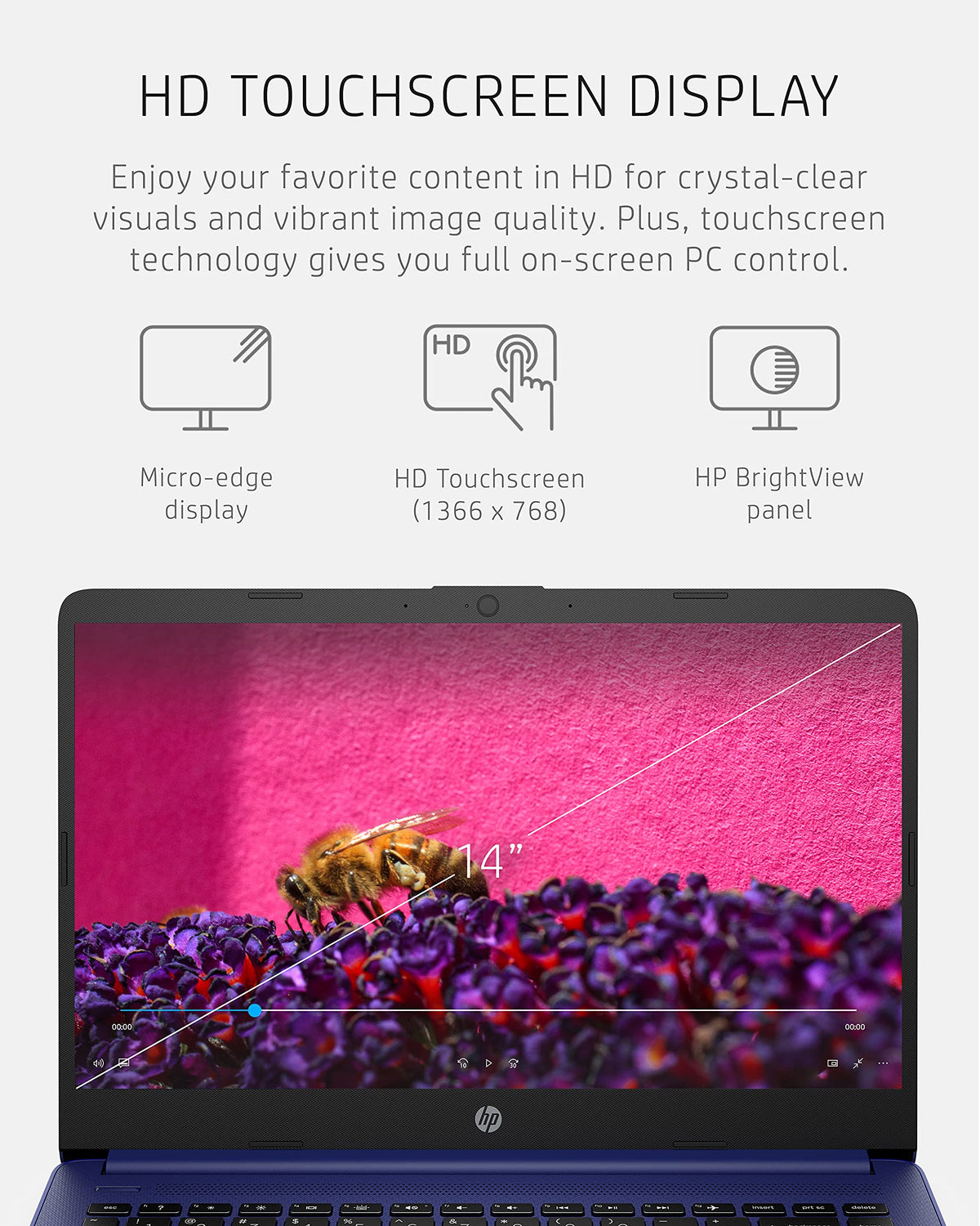 14-inch HD Touchscreen Laptop M54115