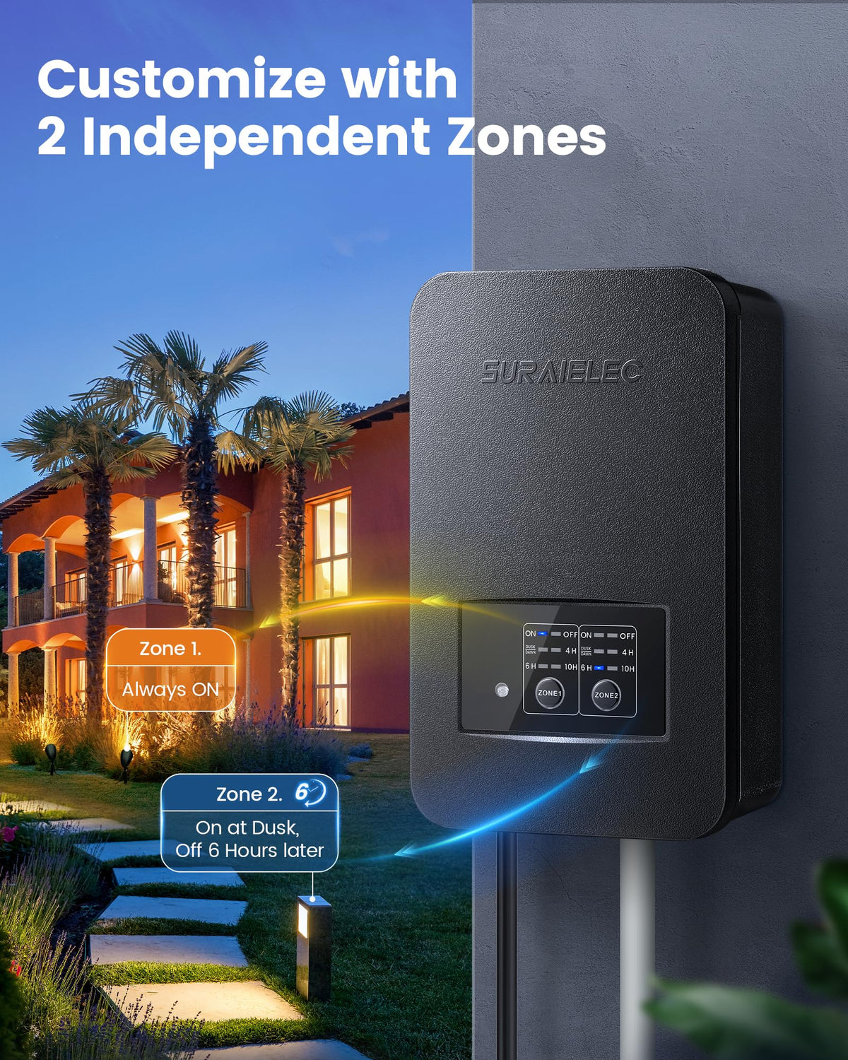200W Low Voltage Landscape Transformer I631361
